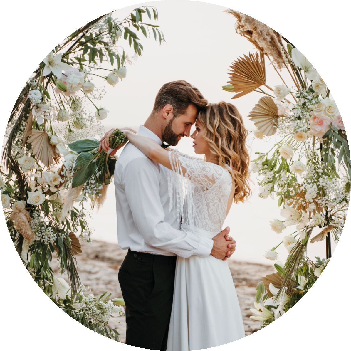 muurcirkel met eigen foto