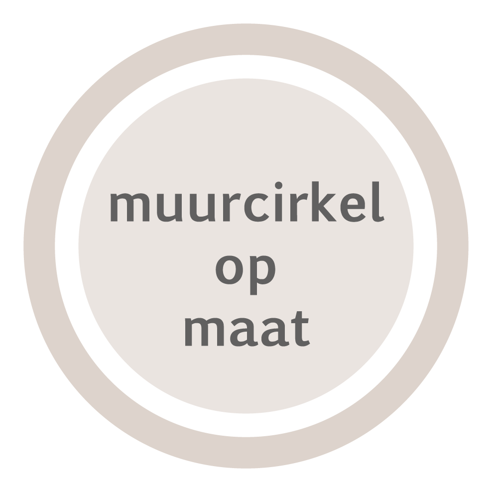 muurcirkel op maat