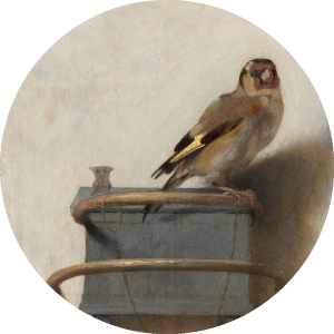Muurcirkel Het puttertje - Carel Fabritius